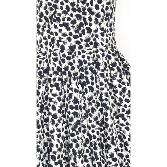LINDY BOP Retro Rockabilly Dress SM Swing A-Line Pleated Full Animal Print - Picture 6 of 6
